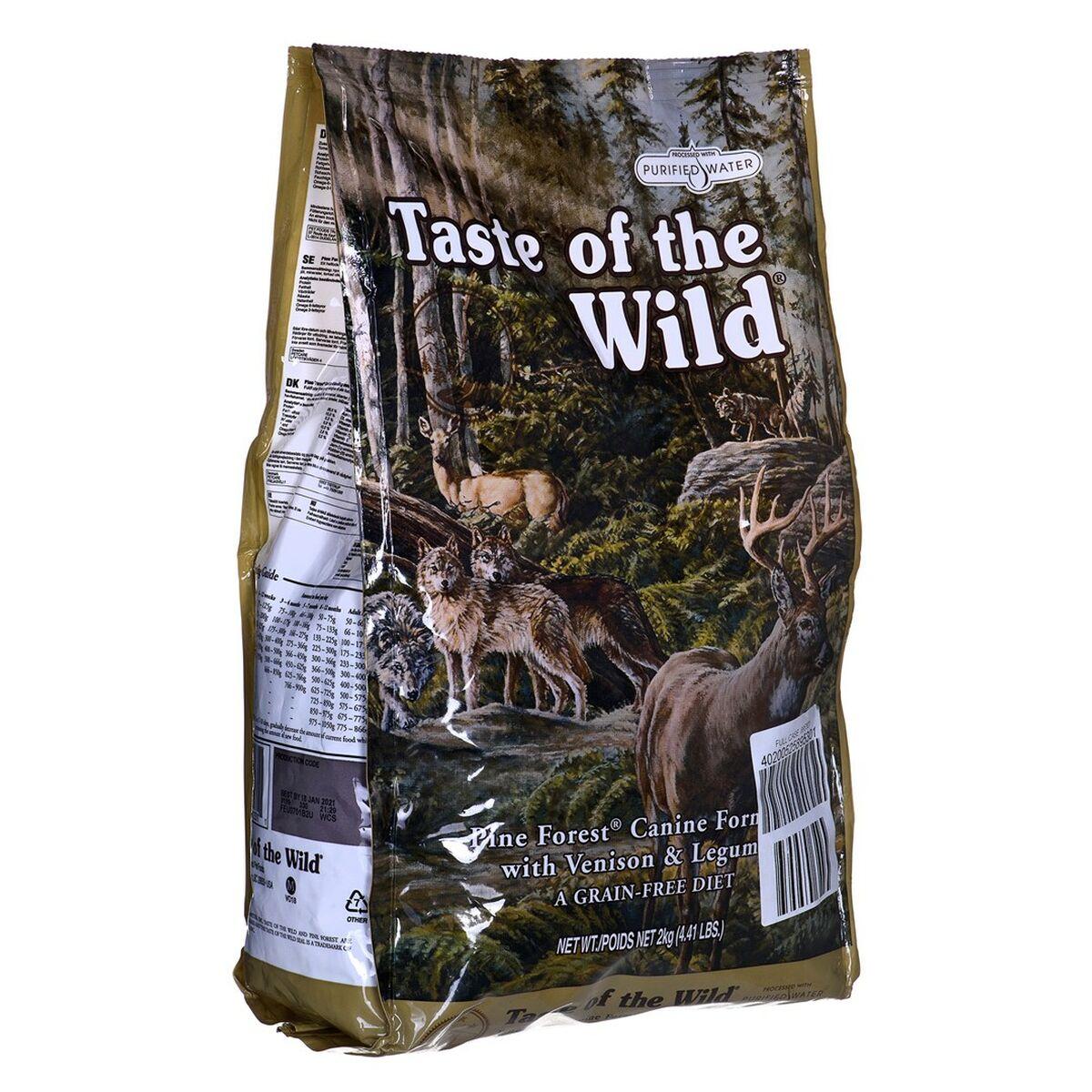 Foder Taste Of The Wild Pine Forest Oksekød Rensdyr 2 Kg