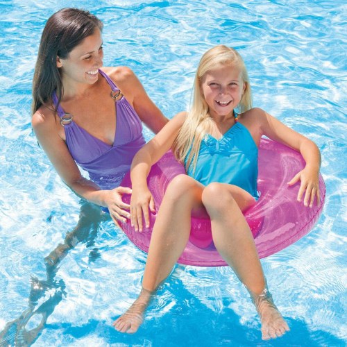 Intex oppustelig badering 76 x 76 cm - pakke med 24