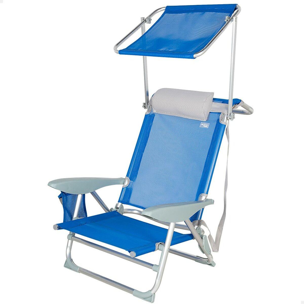 Strandstol Aktive Blå 47 x 67 x 43 cm (2 enheder)