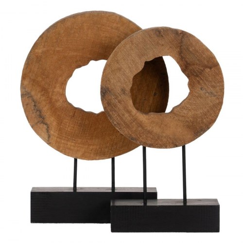 Dekorativ figur Beige 38 x 8 x 52 cm