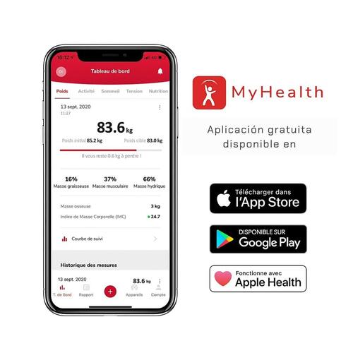 Intelligent vægt Terraillon Smart Connect App Bluetooth 160 kg Blå