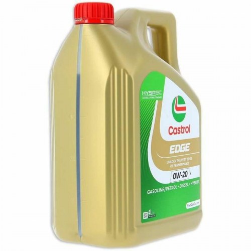 Castrol EDGE motorolie 0W-20 - benzin, diesel og hybrid, 4 l