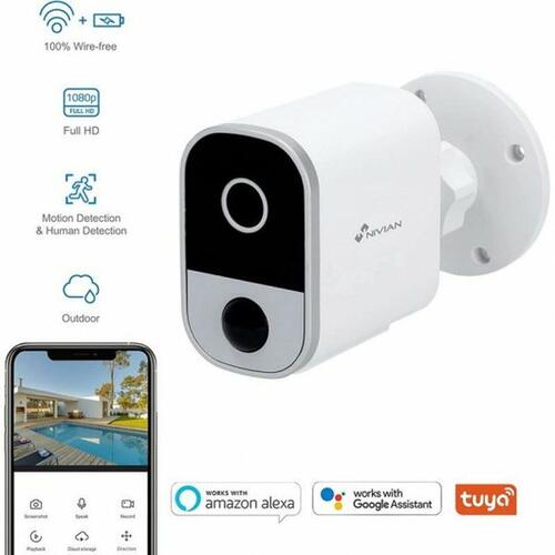 Videokamera til overvågning Nivian Full HD