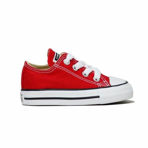 Sportssko til baby Converse All Star Classic Low Rød 23