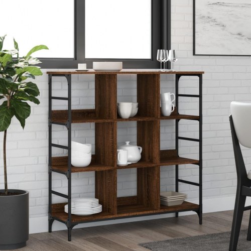 Skænk 102×32×103,5 cm i konstrueret træ - sonoma-eg