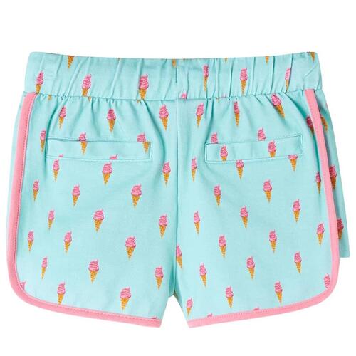 Shorts til børn str. 128 med snor mintgrøn