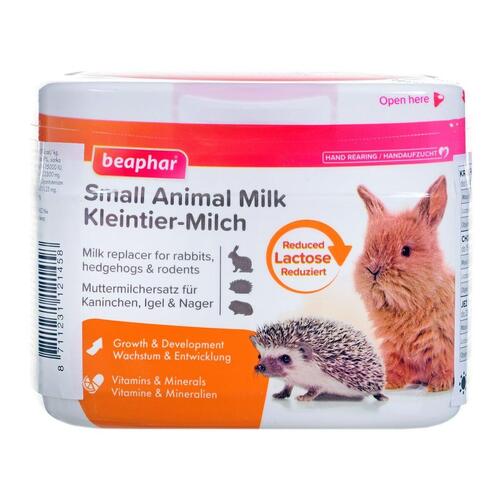 Mælkepulver Beaphar Fugle Chinchilla Marsvin Kanin Hamster Rotte Mus 200 g