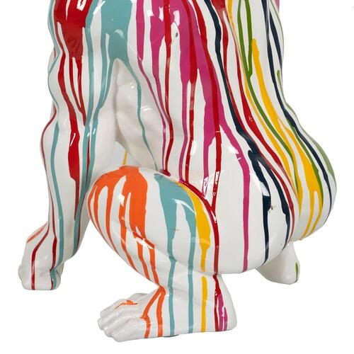 Dekorativ figur Gorilla 29,5 x 28 x 45 cm