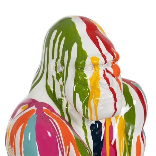 Dekorativ figur Gorilla 29,5 x 28 x 45 cm