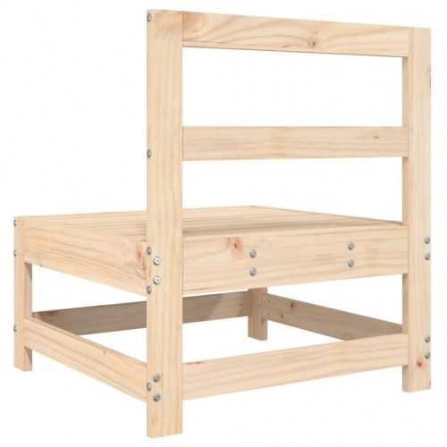 Midtermodul til havesofa i massivt fyrretræ - modulsofa 62×62 cm