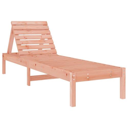 Liggestol 199,5x60x74 cm massivt douglasgran