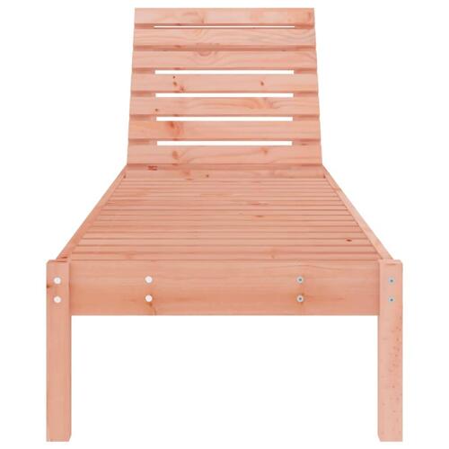 Liggestol 199,5x60x74 cm massivt douglasgran