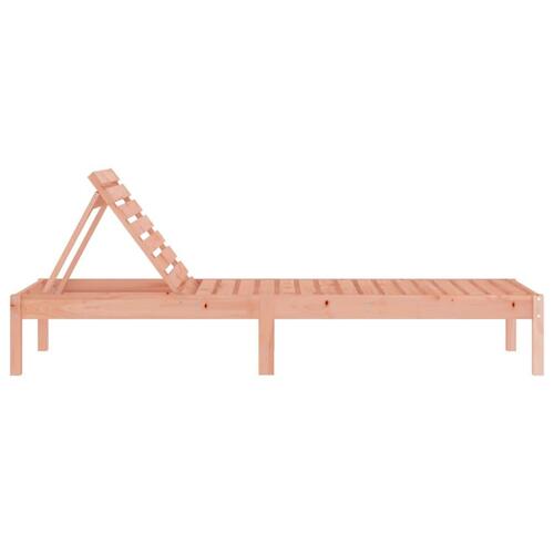 Liggestol 199,5x60x74 cm massivt douglasgran