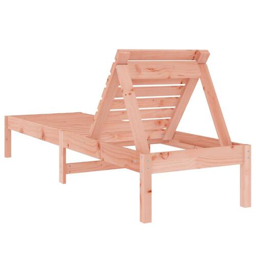 Liggestol 199,5x60x74 cm massivt douglasgran
