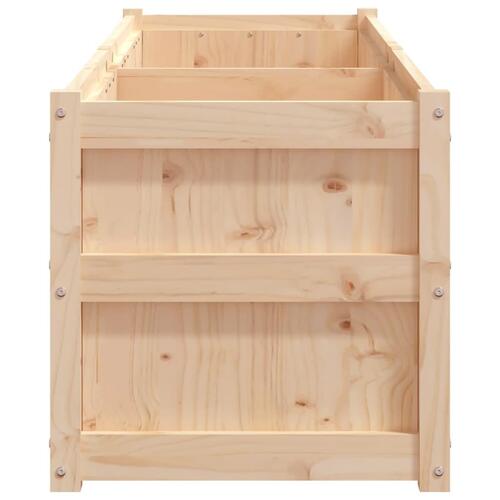 Plantekasse 180x50x50 cm massivt fyrretræ