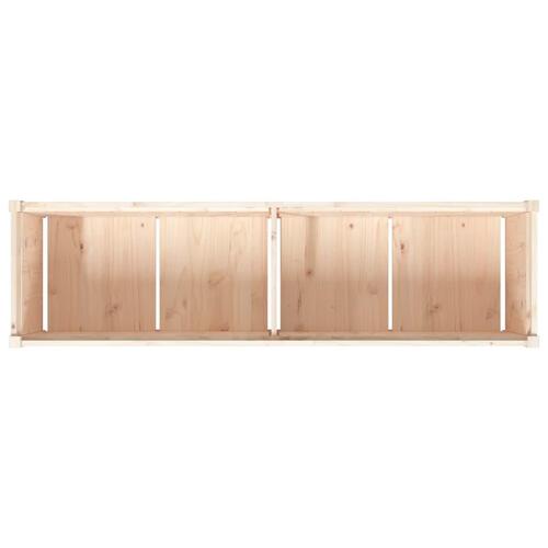Plantekasse 180x50x50 cm massivt fyrretræ