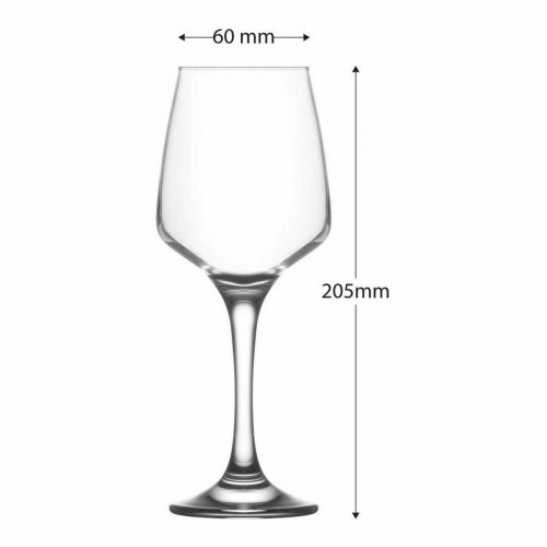 LAV LAL569 vinglas - sæt med 6 glas, 330 ml (4 pak)