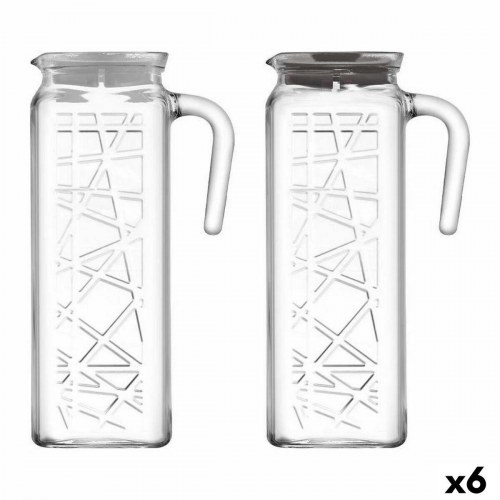 LAV Line kande med låg - gennemsigtig krystal, 1,2 l (6 stk.)