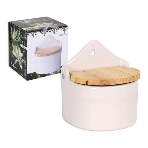 Saltbøsse med låg Azahar Træ 420 ml 11,7 x 10 x 13 cm (12 enheder)