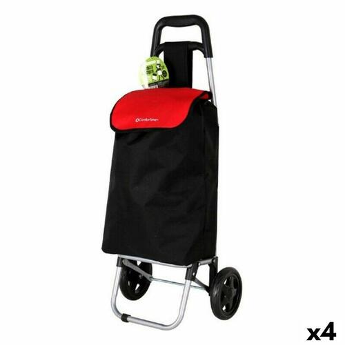 Indkøbsvogn Confortime 49490 24 L 87 x 35 x 28 cm (4 enheder) (87 x 35 x 28 cm)