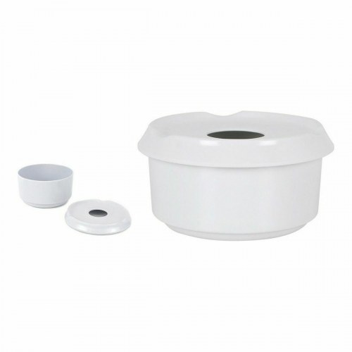 Privilege askebæger - hvid, 11 cm (pakke med 18)