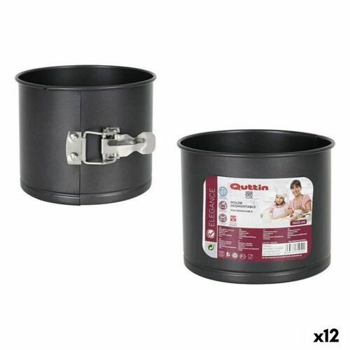 Aftagelig form Quttin 104921 16 x 13 cm 0,5 mm (12 enheder) (Ø 16 cm)
