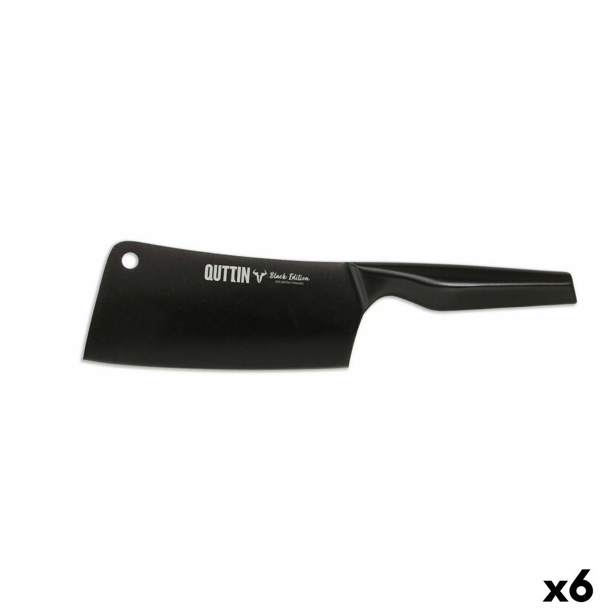 Quttin Black Edition stor madlavningskniv 17,5 cm - 6 stk.