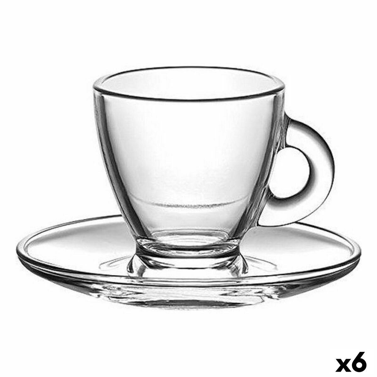 Dele Kaffekopsæt Lav 1334 Dele Enheder