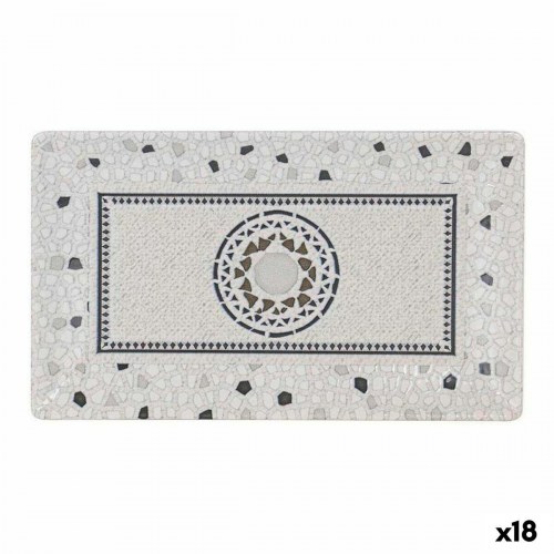 Barroc serveringsfad, rektangulært 25 × 15 cm (18 stk)