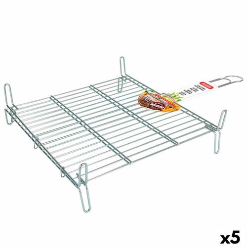 Algon grillrist dobbelt, galvaniseret 45 x 45 cm - 5 stk.