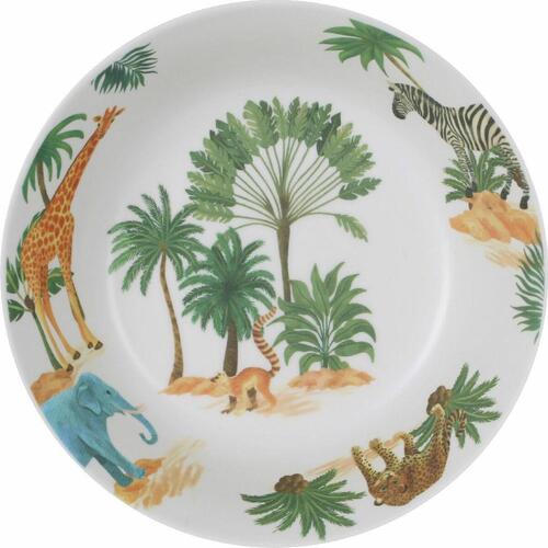 Dyb tallerken La Mediterránea Sauvage Melamin 20 x 20 x 5 cm (24 enheder)