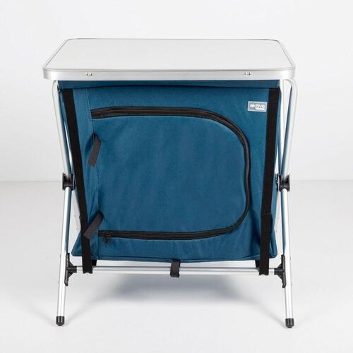 Campingskab Aktive Foldbar Blå 2 enheder 60 x 67 x 44 cm