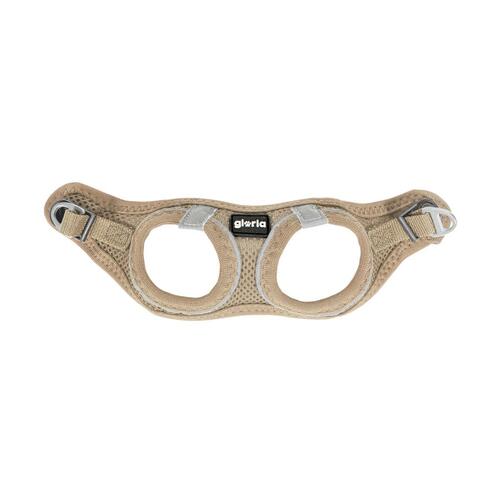 Hundesele Gloria 45-47 cm Beige L 32,8-35,4 cm