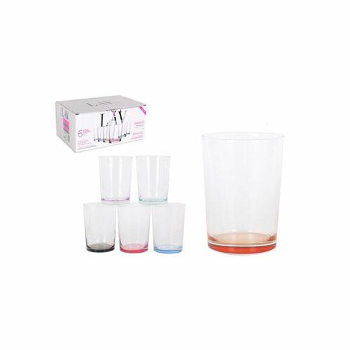 Glas LAV 52429 Pastel 6 Dele (8 enheder) (520 cc)