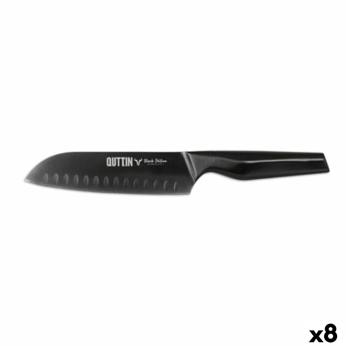 Santoku Kniv Quttin Black Edition