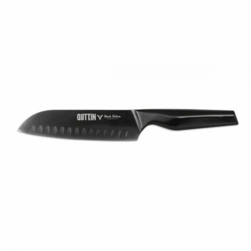Quttin Santokukniv - Black Edition, sort
