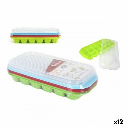 Dem isspand-sæt med låg 26 × 11,5 × 6 cm - 3 dele (12 enheder)