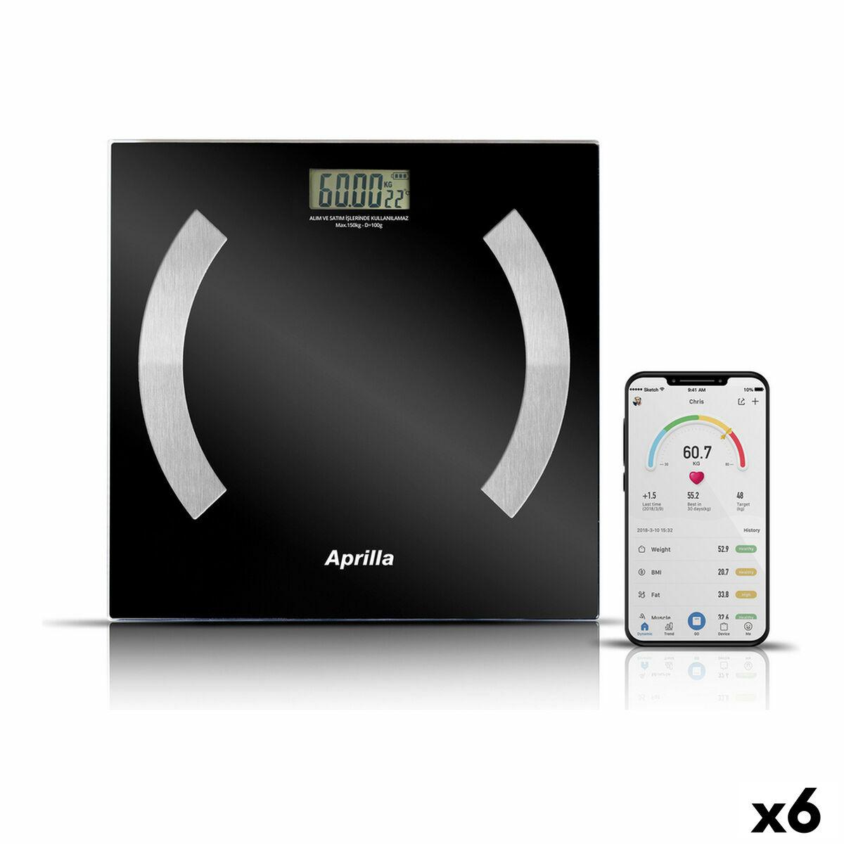 Bluetooth Digital Badevægt Aprilla (6 enheder)