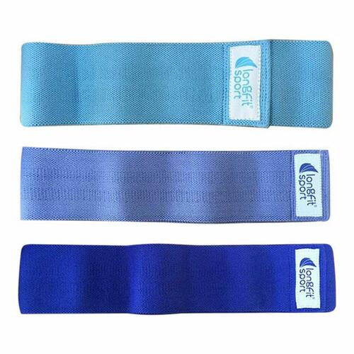 Elastiske modstandsbånd LongFit Sport (3 enheder) (6 enheder)