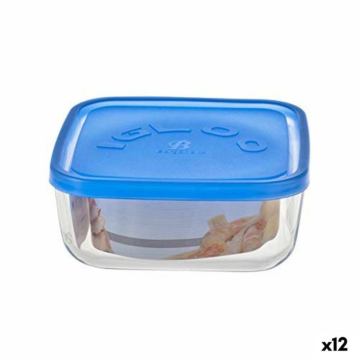 Madkasse Borgonovo 6277815 Blå 960 Ml 15 X 15 X 6 2 Cm 12 Enheder Ø 15 Cm