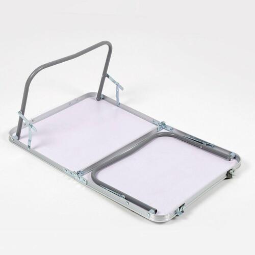 Sammenklappeligt bord Aktive Camping Antracit 60 x 25 x 40 cm (4 enheder)