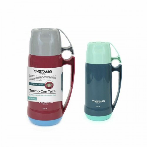 ThermoSport rejsetermokolbe 650 ml - 12 stk.