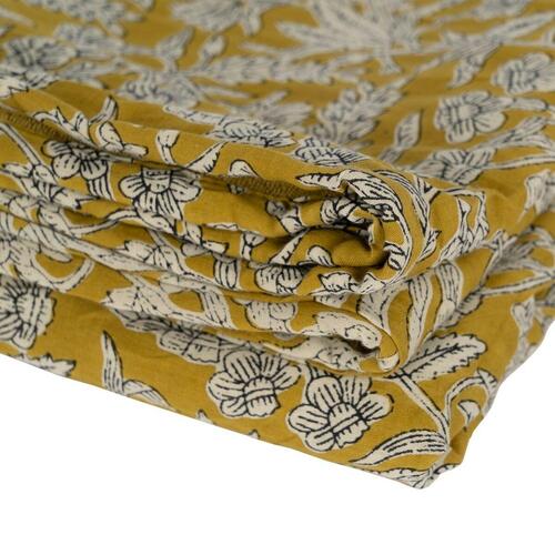 Håndklæde Sarong Beige Sennep Bomuld 90 x 180 cm