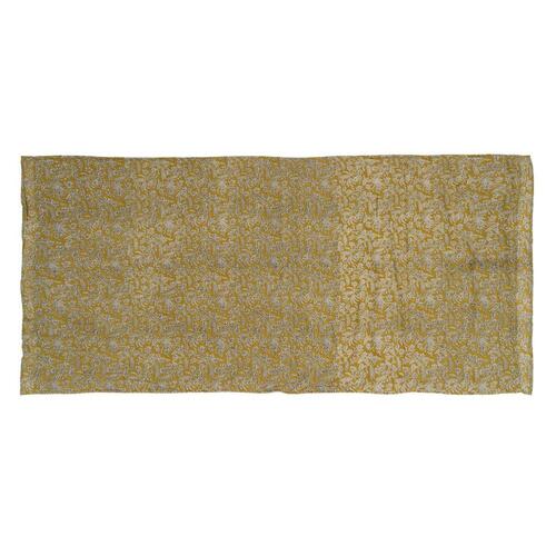 Håndklæde Sarong Beige Sennep Bomuld 90 x 180 cm