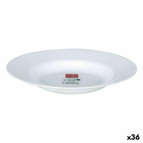 Dyb tallerken Bormioli Toledo Ø 24 x 3,5 cm (36 Enheder) (ø 24 cm)