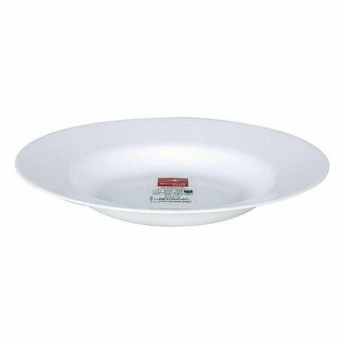 Dyb tallerken Bormioli Toledo Ø 24 x 3,5 cm (36 Enheder) (ø 24 cm)