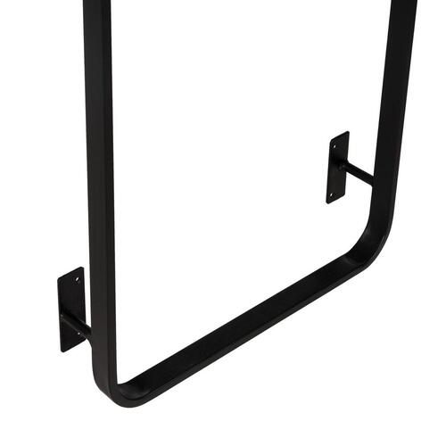 Knagerække Sort Jern 45 x 7 x 150 cm
