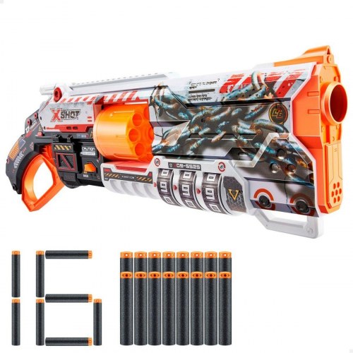 Zuru X-Shot Skins Lock Blaster dartpistol - 16 dart