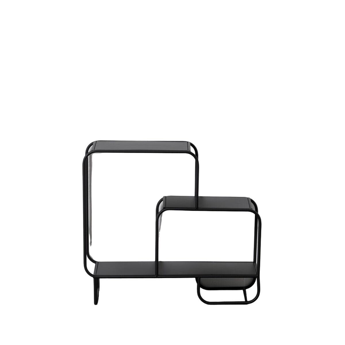 Hylder Sort Jern 72 x 30 x 68 cm
