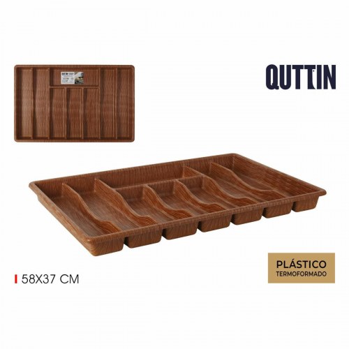 Quttin bestikholder 59 × 38 cm - termoplastisk, 12 stk.
